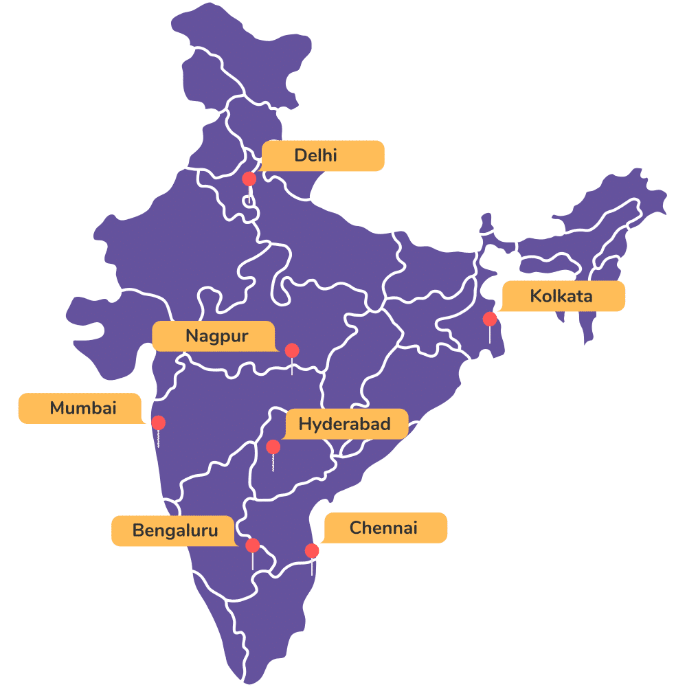 WDCweb location across india